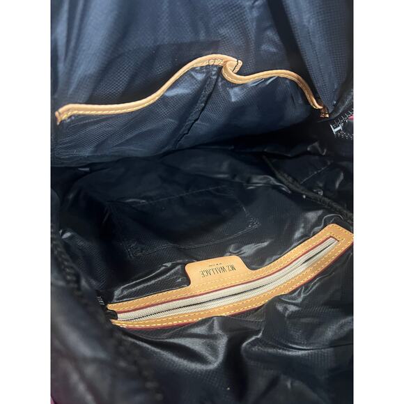 MZ Wallace Metro City Backpack Small Black Quilted - Picture 5 of 7